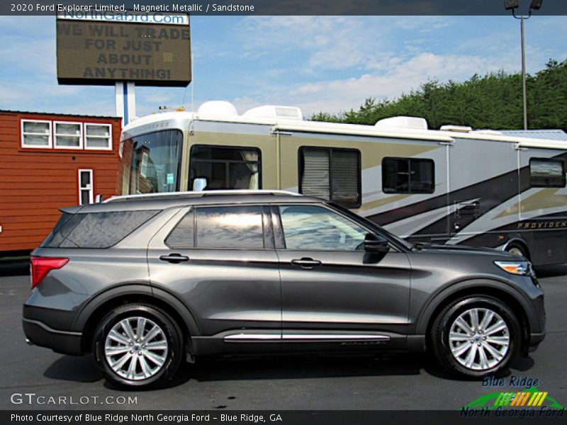 Magnetic Metallic / Sandstone 2020 Ford Explorer Limited
