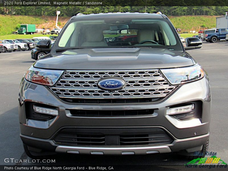 Magnetic Metallic / Sandstone 2020 Ford Explorer Limited