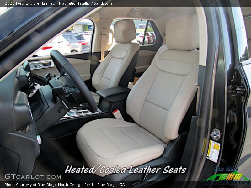 Magnetic Metallic / Sandstone 2020 Ford Explorer Limited