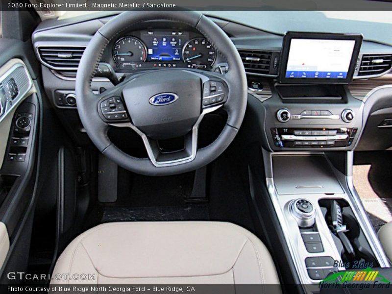 Magnetic Metallic / Sandstone 2020 Ford Explorer Limited