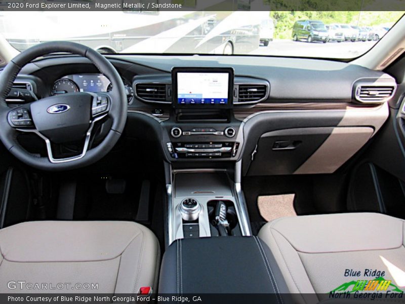 Magnetic Metallic / Sandstone 2020 Ford Explorer Limited