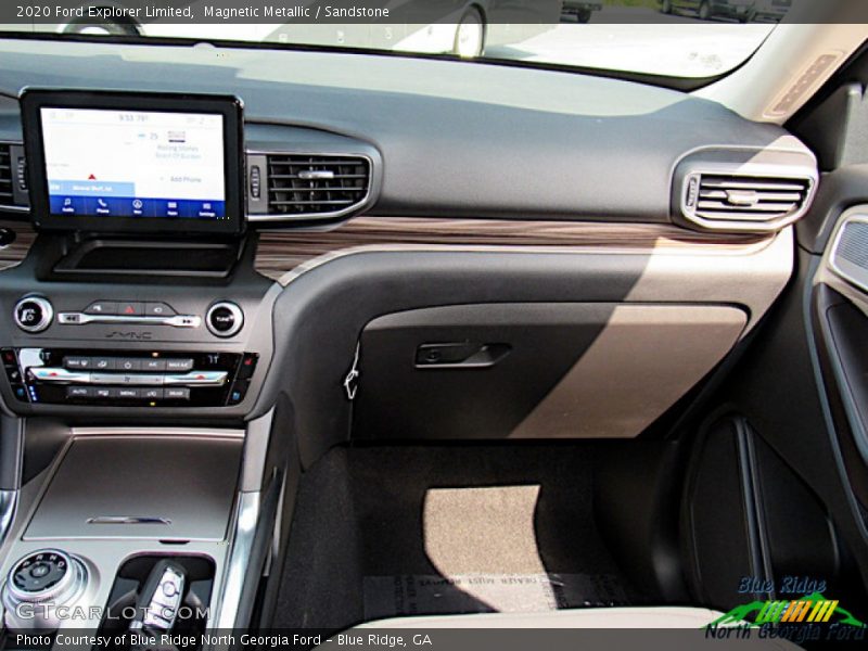 Magnetic Metallic / Sandstone 2020 Ford Explorer Limited