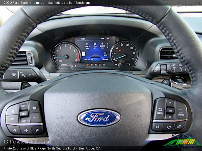 Magnetic Metallic / Sandstone 2020 Ford Explorer Limited