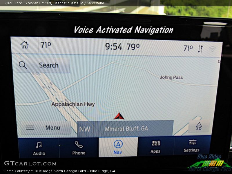 Magnetic Metallic / Sandstone 2020 Ford Explorer Limited