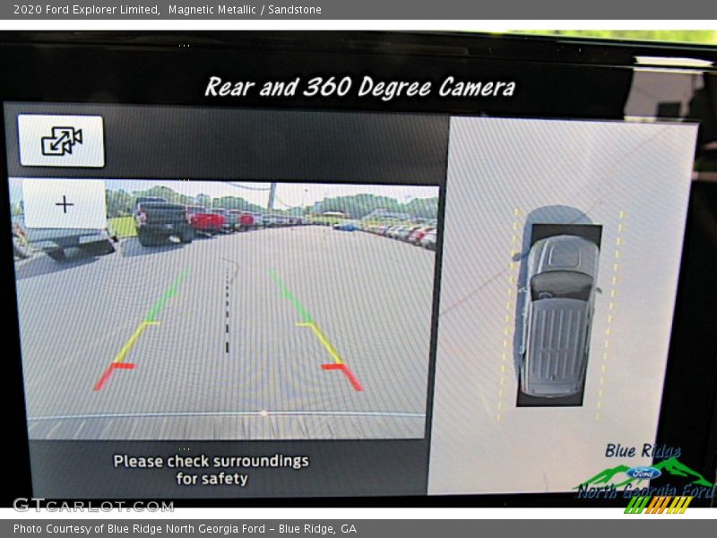 Magnetic Metallic / Sandstone 2020 Ford Explorer Limited