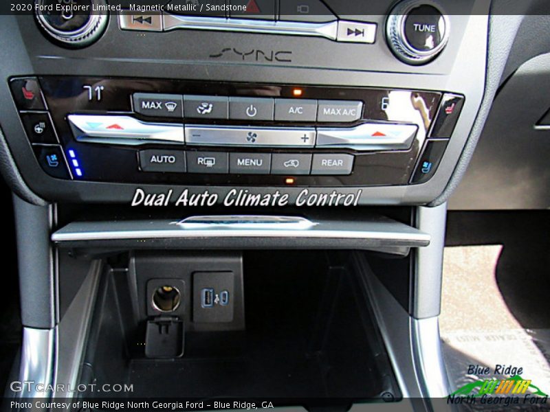 Magnetic Metallic / Sandstone 2020 Ford Explorer Limited