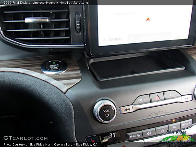 Magnetic Metallic / Sandstone 2020 Ford Explorer Limited
