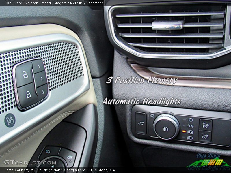 Magnetic Metallic / Sandstone 2020 Ford Explorer Limited
