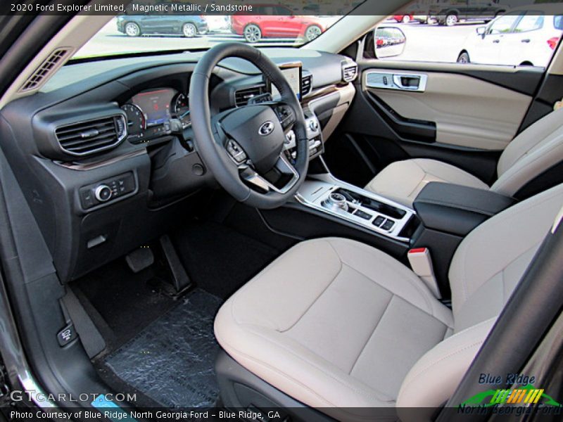 Magnetic Metallic / Sandstone 2020 Ford Explorer Limited