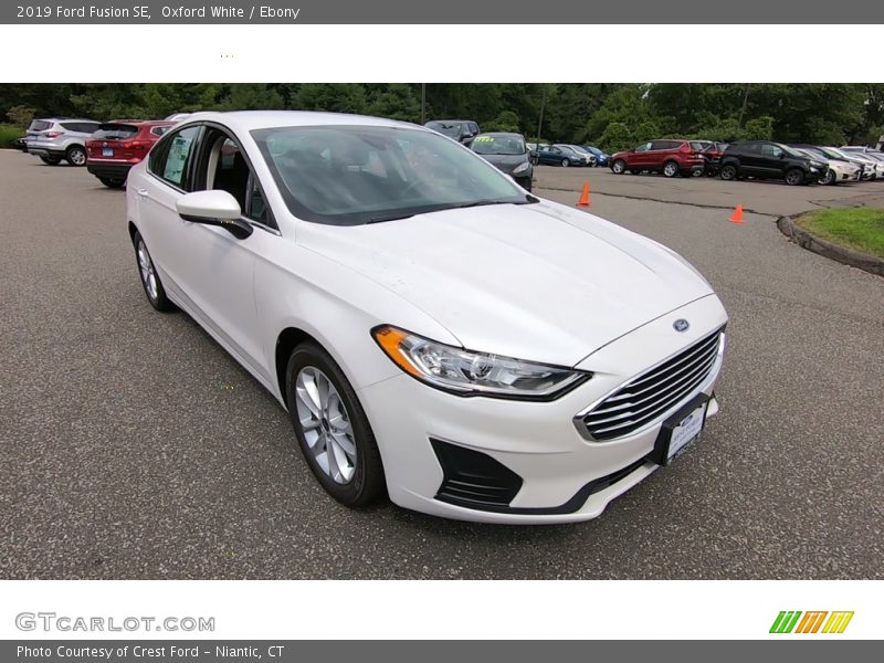 Oxford White / Ebony 2019 Ford Fusion SE