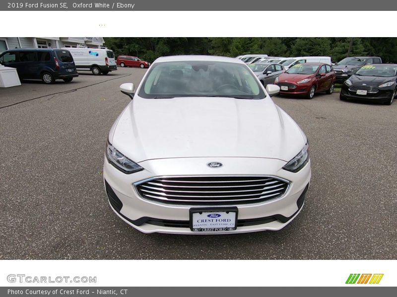 Oxford White / Ebony 2019 Ford Fusion SE