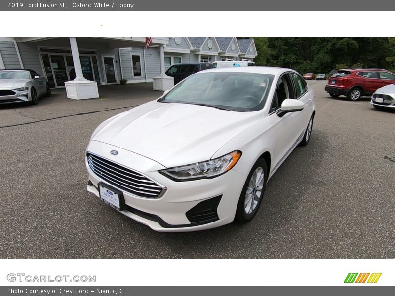 Oxford White / Ebony 2019 Ford Fusion SE