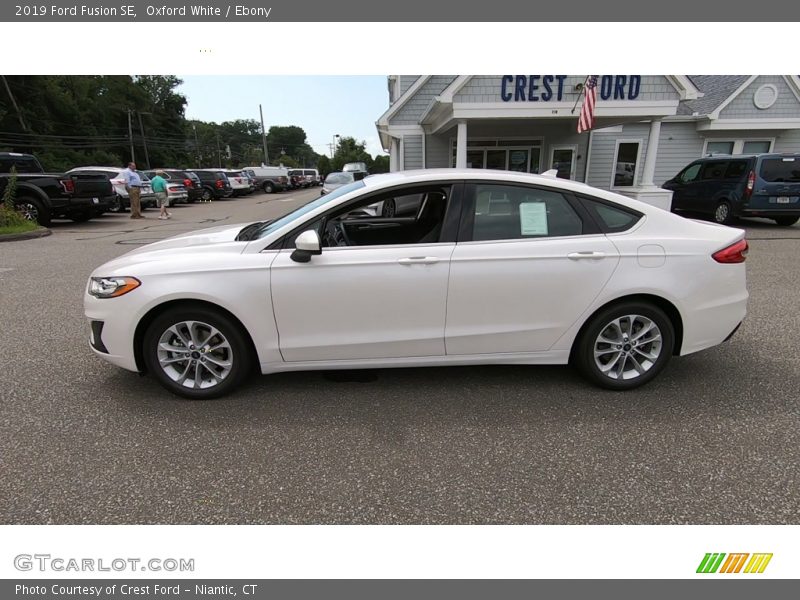 Oxford White / Ebony 2019 Ford Fusion SE