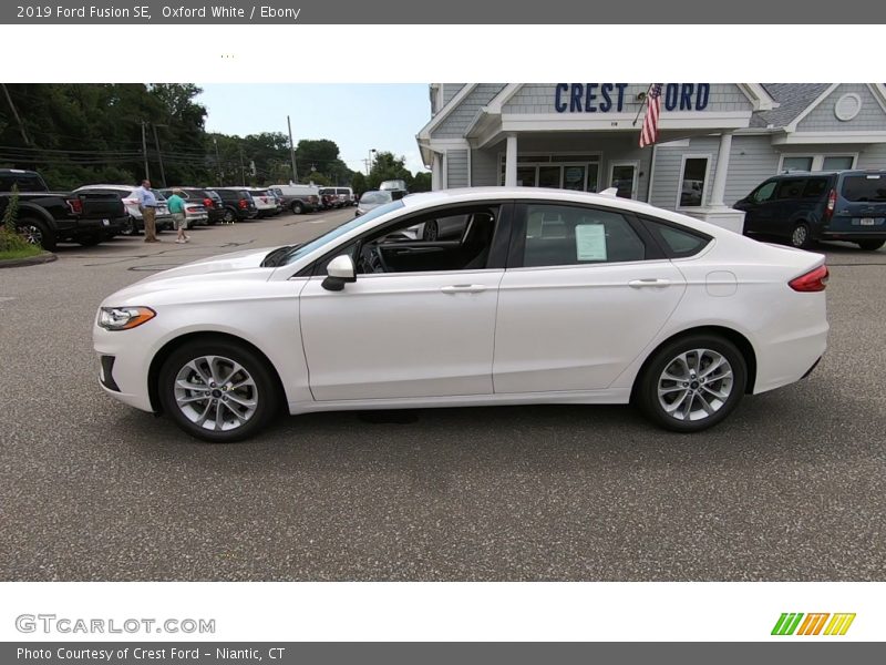 Oxford White / Ebony 2019 Ford Fusion SE