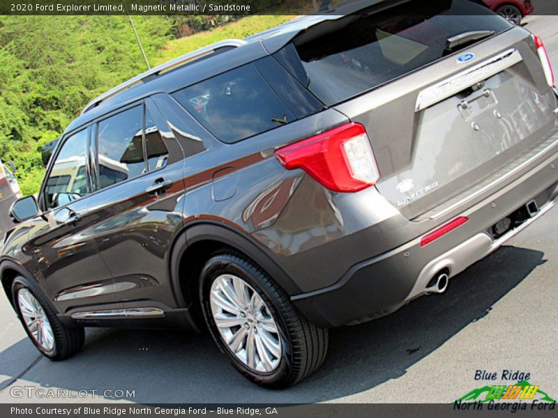 Magnetic Metallic / Sandstone 2020 Ford Explorer Limited