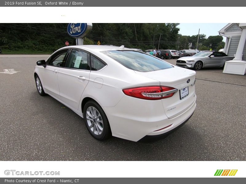 Oxford White / Ebony 2019 Ford Fusion SE