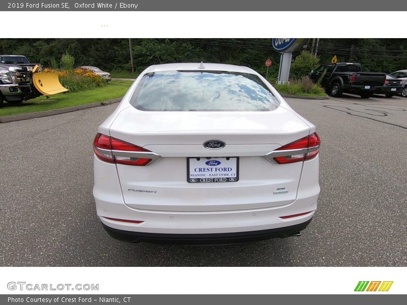 Oxford White / Ebony 2019 Ford Fusion SE