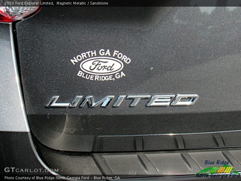 Magnetic Metallic / Sandstone 2020 Ford Explorer Limited