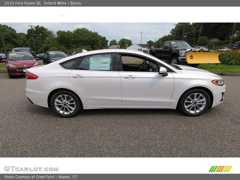 Oxford White / Ebony 2019 Ford Fusion SE