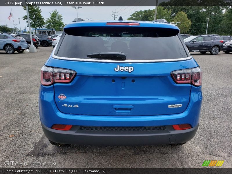 Laser Blue Pearl / Black 2019 Jeep Compass Latitude 4x4