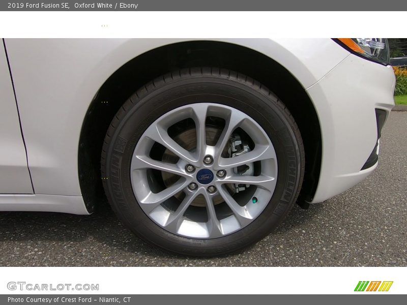 Oxford White / Ebony 2019 Ford Fusion SE