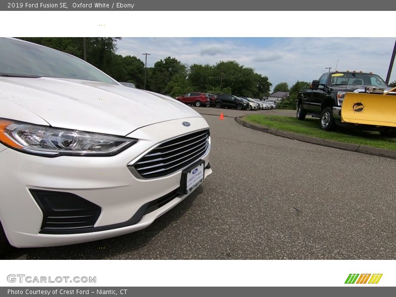 Oxford White / Ebony 2019 Ford Fusion SE