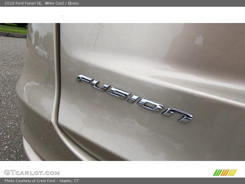 White Gold / Ebony 2019 Ford Fusion SE