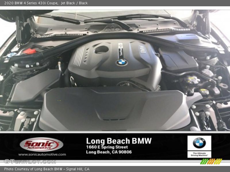 Jet Black / Black 2020 BMW 4 Series 430i Coupe