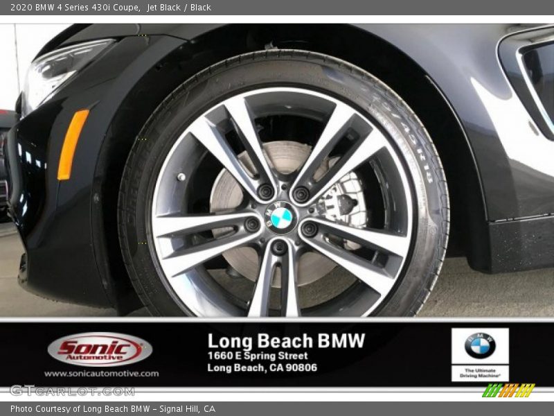 Jet Black / Black 2020 BMW 4 Series 430i Coupe