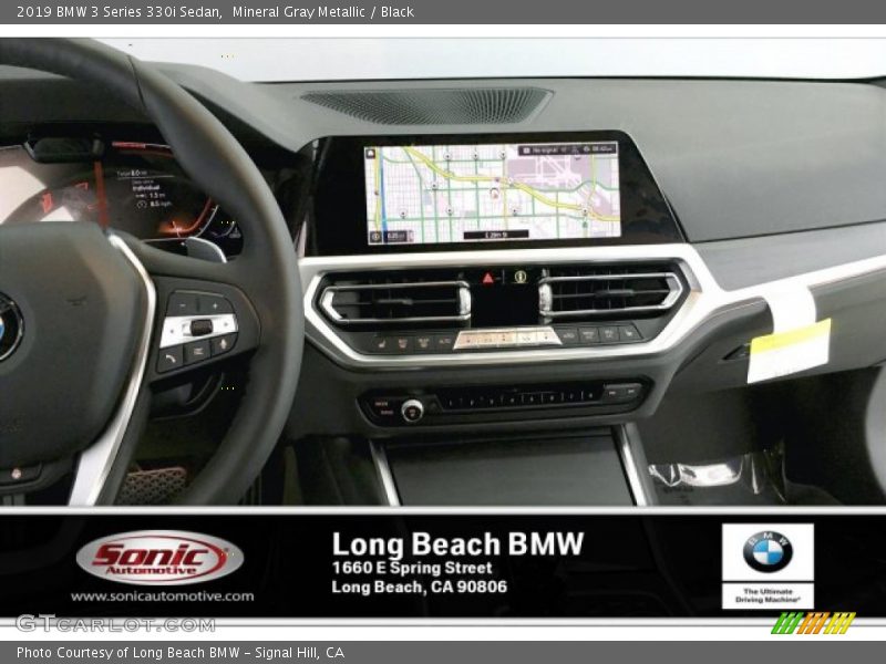 Mineral Gray Metallic / Black 2019 BMW 3 Series 330i Sedan