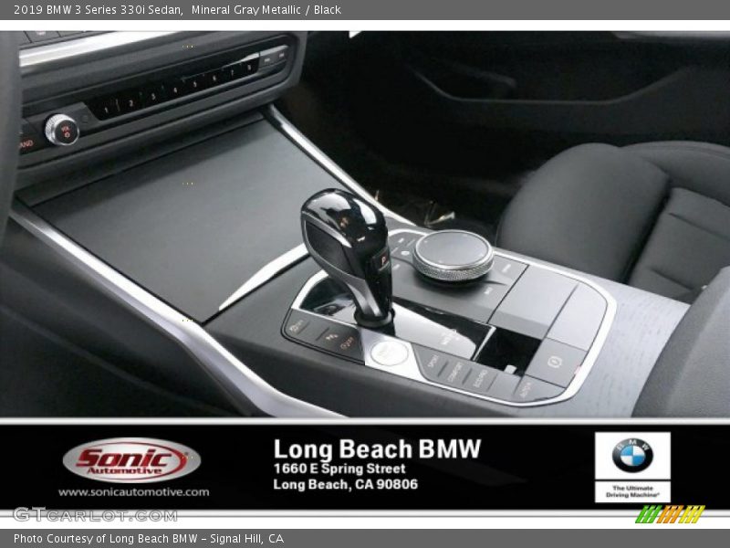 Mineral Gray Metallic / Black 2019 BMW 3 Series 330i Sedan