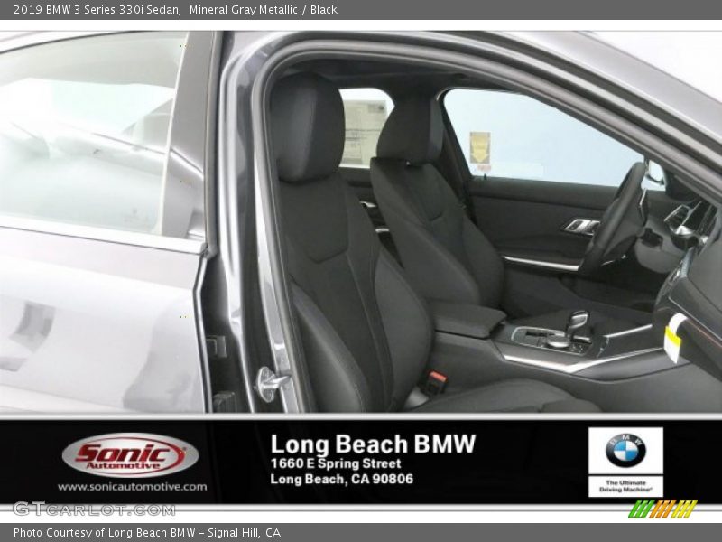 Mineral Gray Metallic / Black 2019 BMW 3 Series 330i Sedan