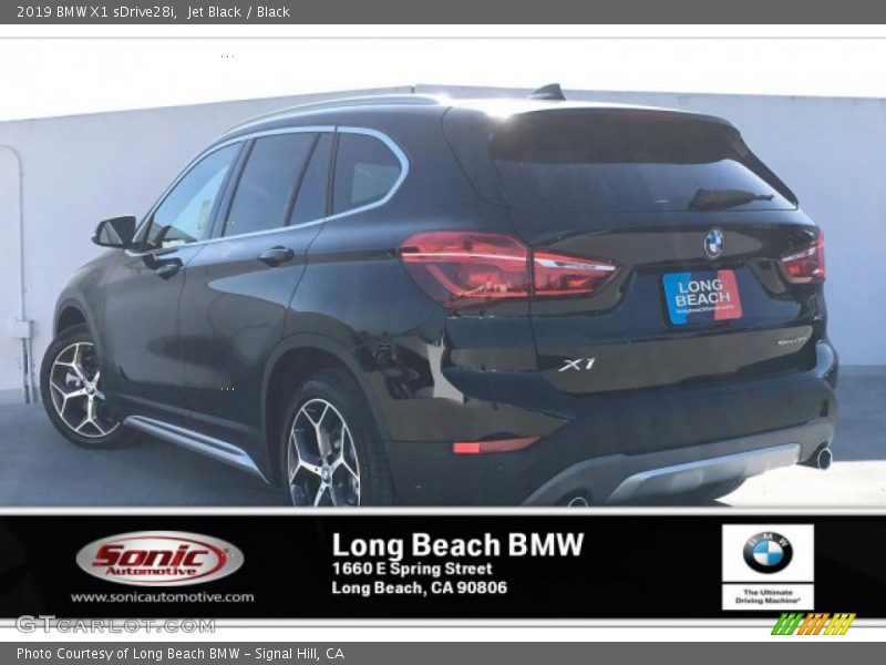 Jet Black / Black 2019 BMW X1 sDrive28i