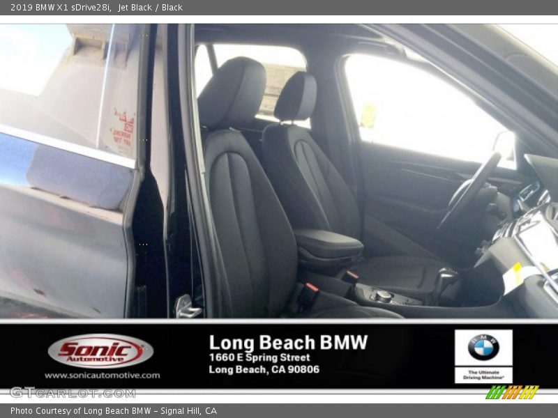 Jet Black / Black 2019 BMW X1 sDrive28i