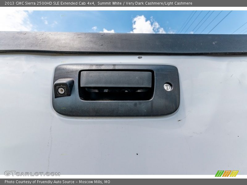 Summit White / Very Dark Cashmere/Light Cashmere 2013 GMC Sierra 2500HD SLE Extended Cab 4x4