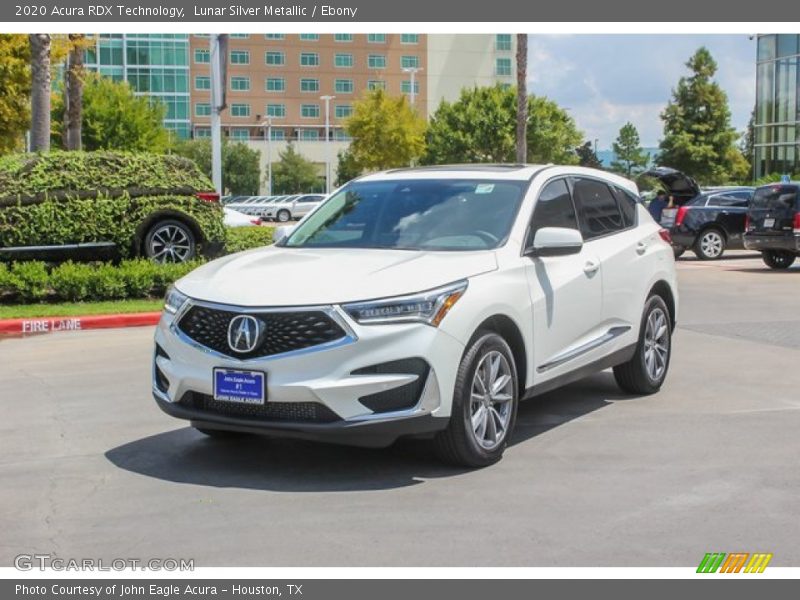 Lunar Silver Metallic / Ebony 2020 Acura RDX Technology