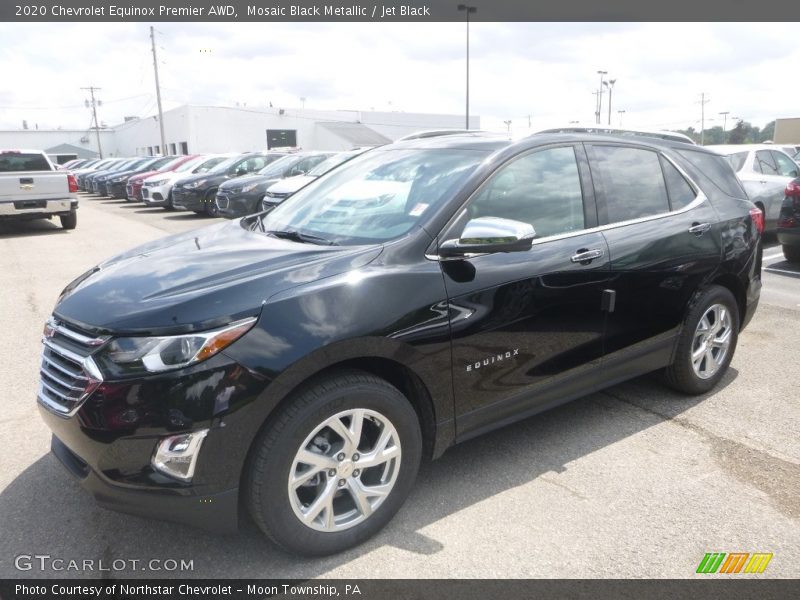 Mosaic Black Metallic / Jet Black 2020 Chevrolet Equinox Premier AWD