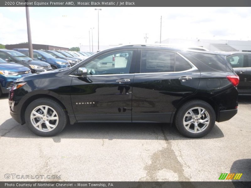 Mosaic Black Metallic / Jet Black 2020 Chevrolet Equinox Premier AWD
