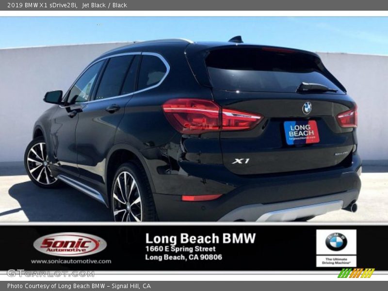 Jet Black / Black 2019 BMW X1 sDrive28i