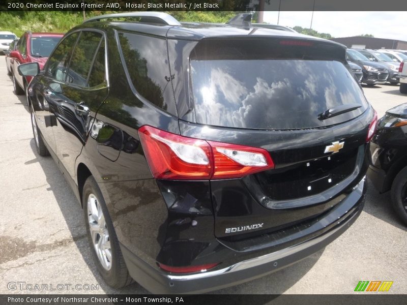 Mosaic Black Metallic / Jet Black 2020 Chevrolet Equinox Premier AWD