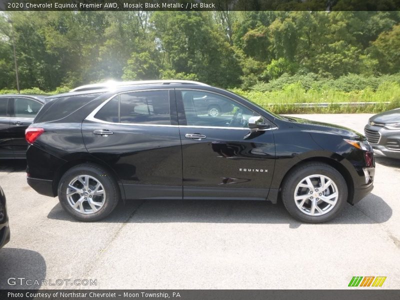 Mosaic Black Metallic / Jet Black 2020 Chevrolet Equinox Premier AWD