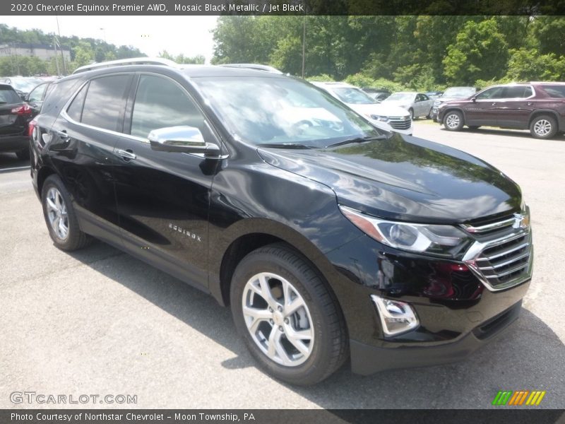 Mosaic Black Metallic / Jet Black 2020 Chevrolet Equinox Premier AWD