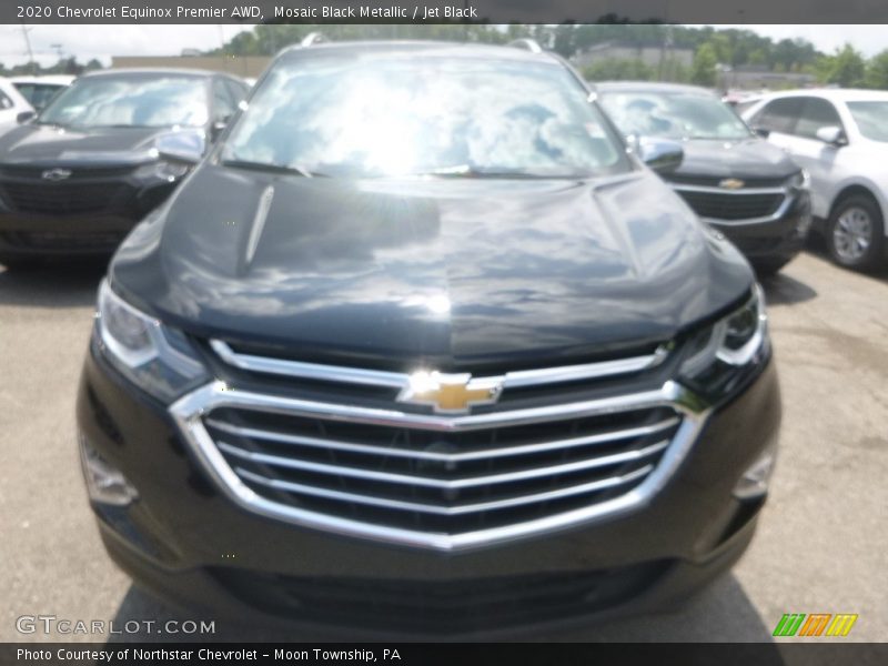 Mosaic Black Metallic / Jet Black 2020 Chevrolet Equinox Premier AWD