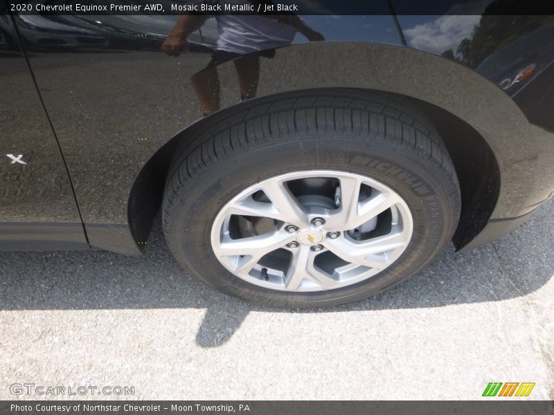 Mosaic Black Metallic / Jet Black 2020 Chevrolet Equinox Premier AWD