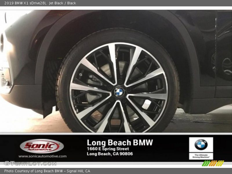 Jet Black / Black 2019 BMW X1 sDrive28i