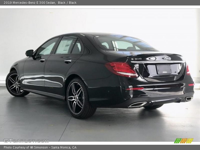 Black / Black 2019 Mercedes-Benz E 300 Sedan