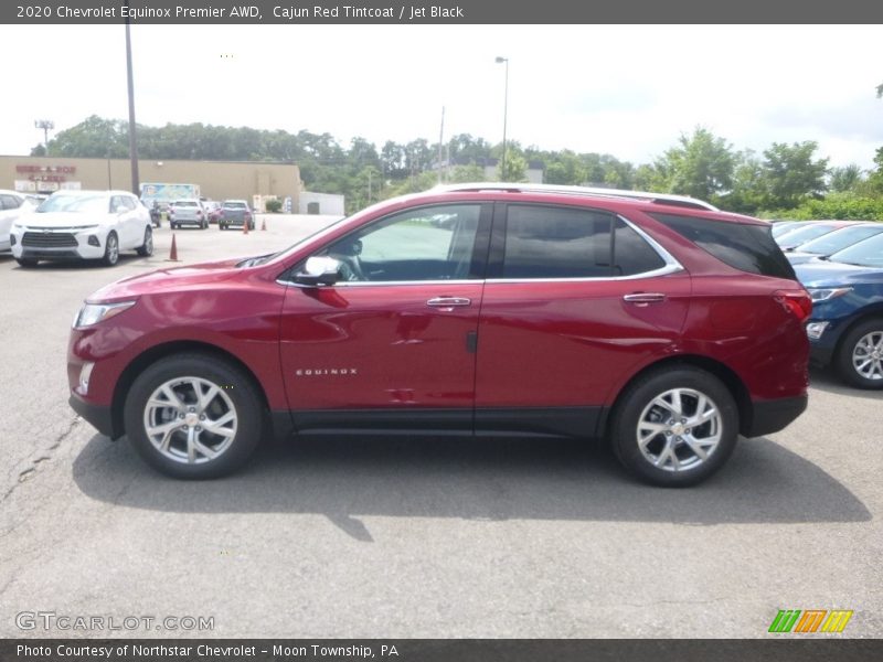 Cajun Red Tintcoat / Jet Black 2020 Chevrolet Equinox Premier AWD
