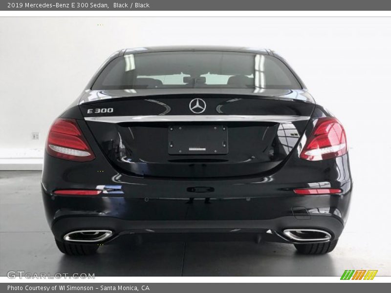 Black / Black 2019 Mercedes-Benz E 300 Sedan