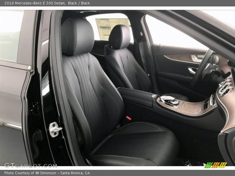 Black / Black 2019 Mercedes-Benz E 300 Sedan