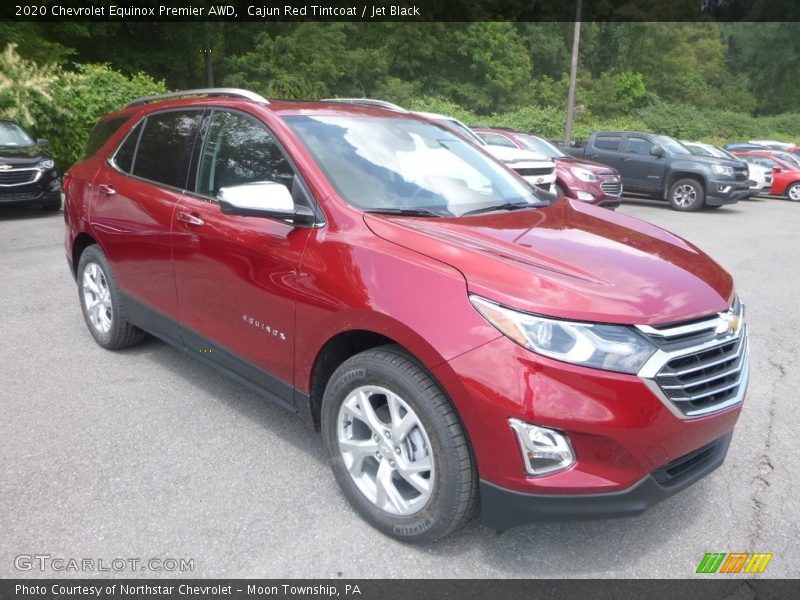 Cajun Red Tintcoat / Jet Black 2020 Chevrolet Equinox Premier AWD